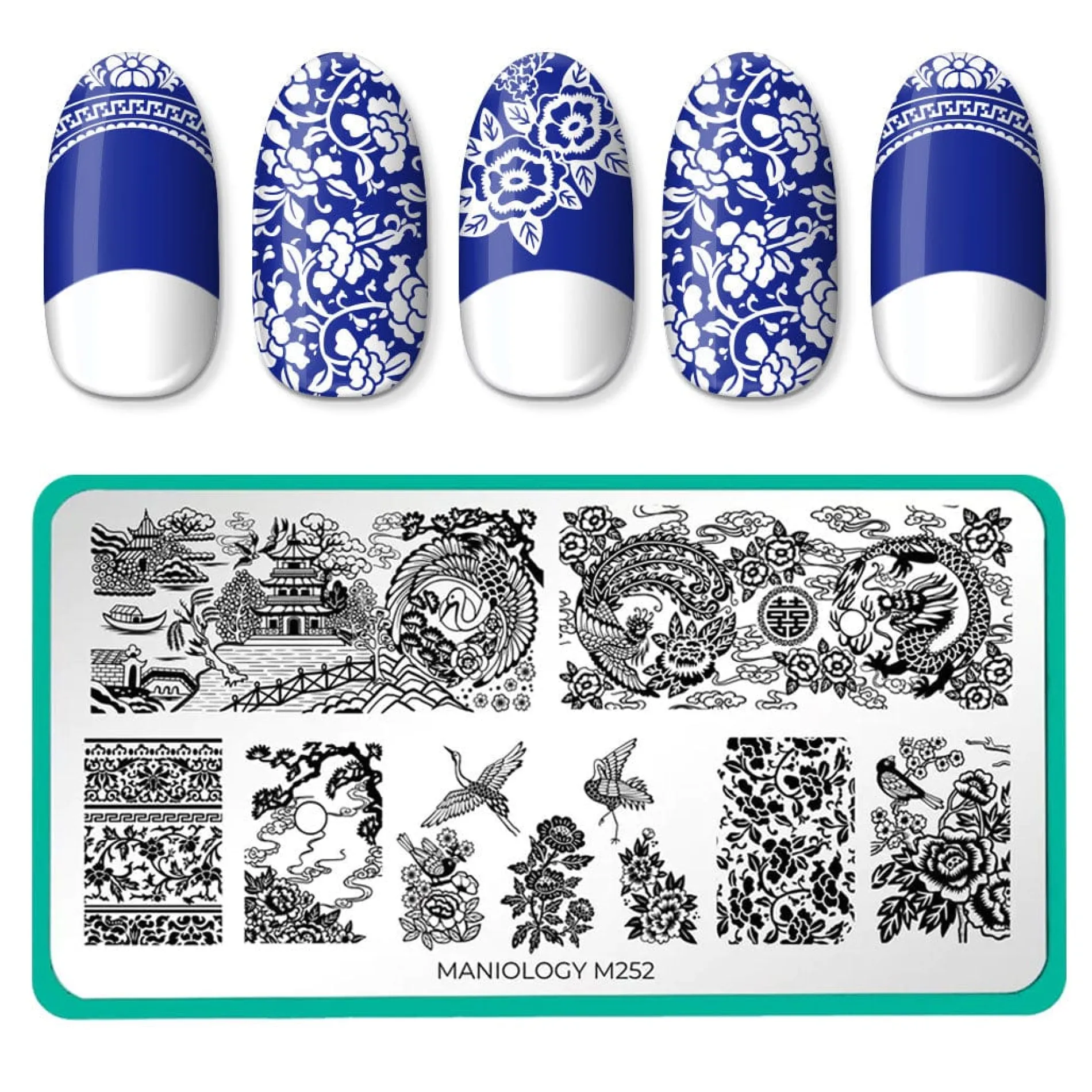 Porcelain: Chinese Ceramic Nail Stamping Starter Kit