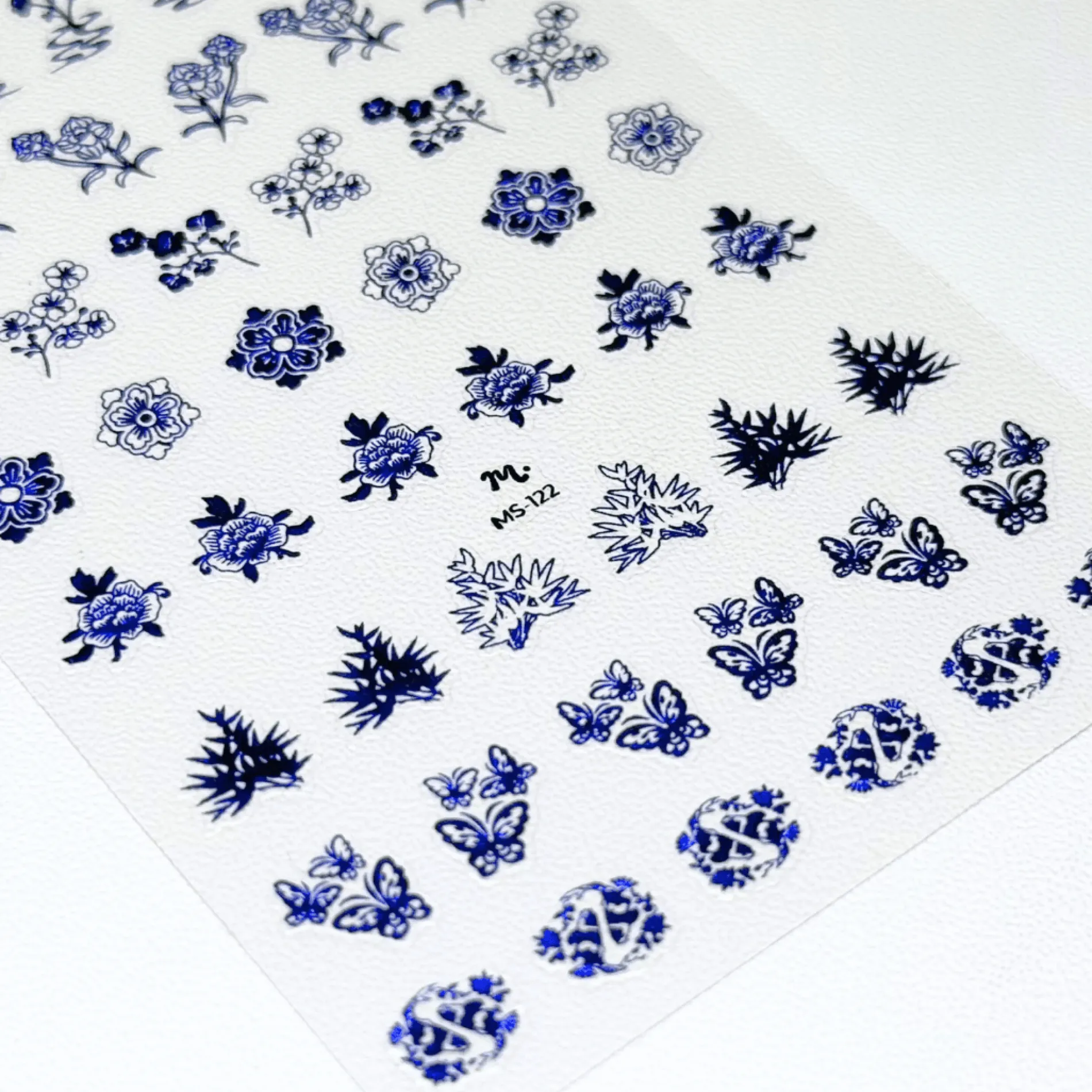 Porcelain Pictures (MS-122) - Nail Art Sticker