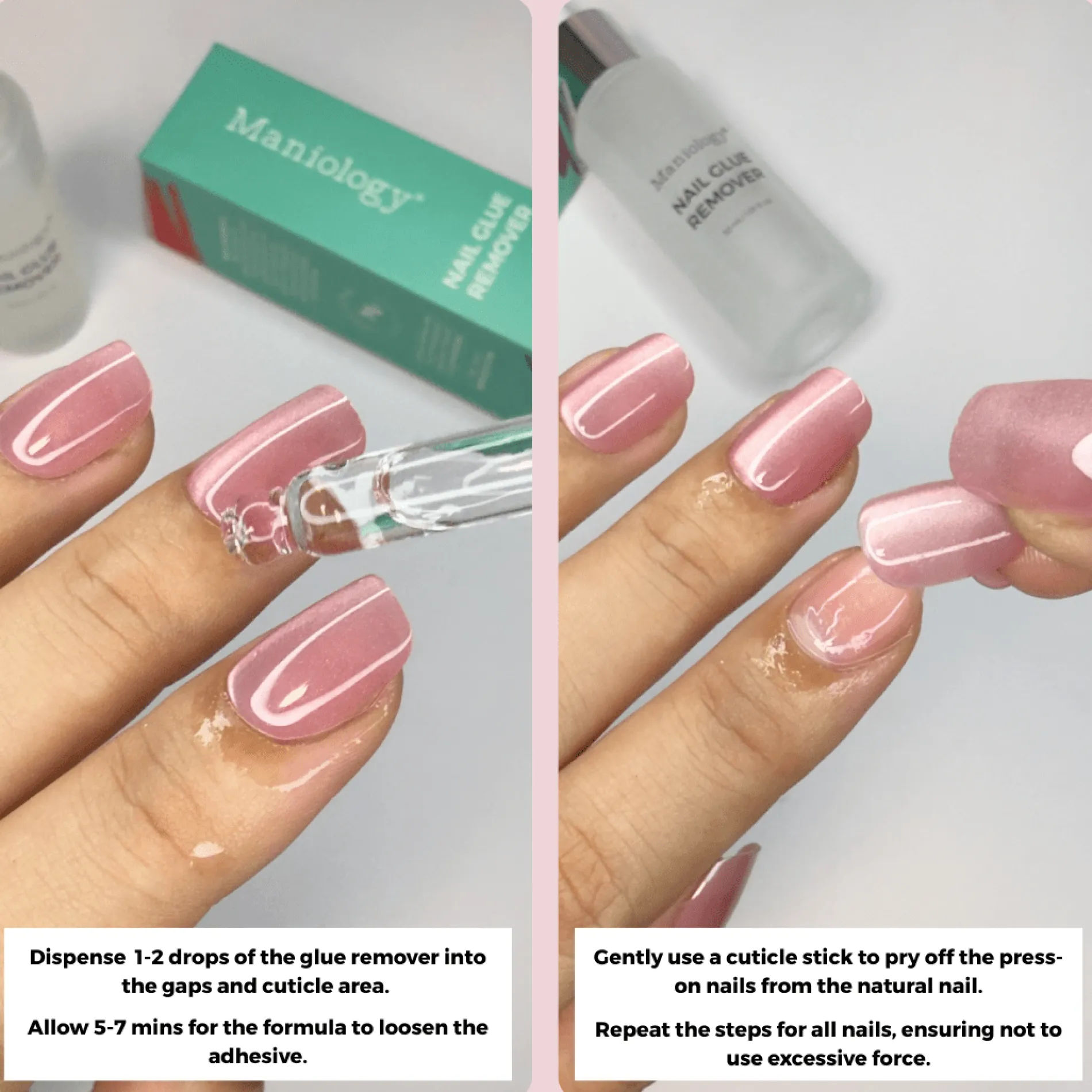 Press-On Nail Remover Acetone Free