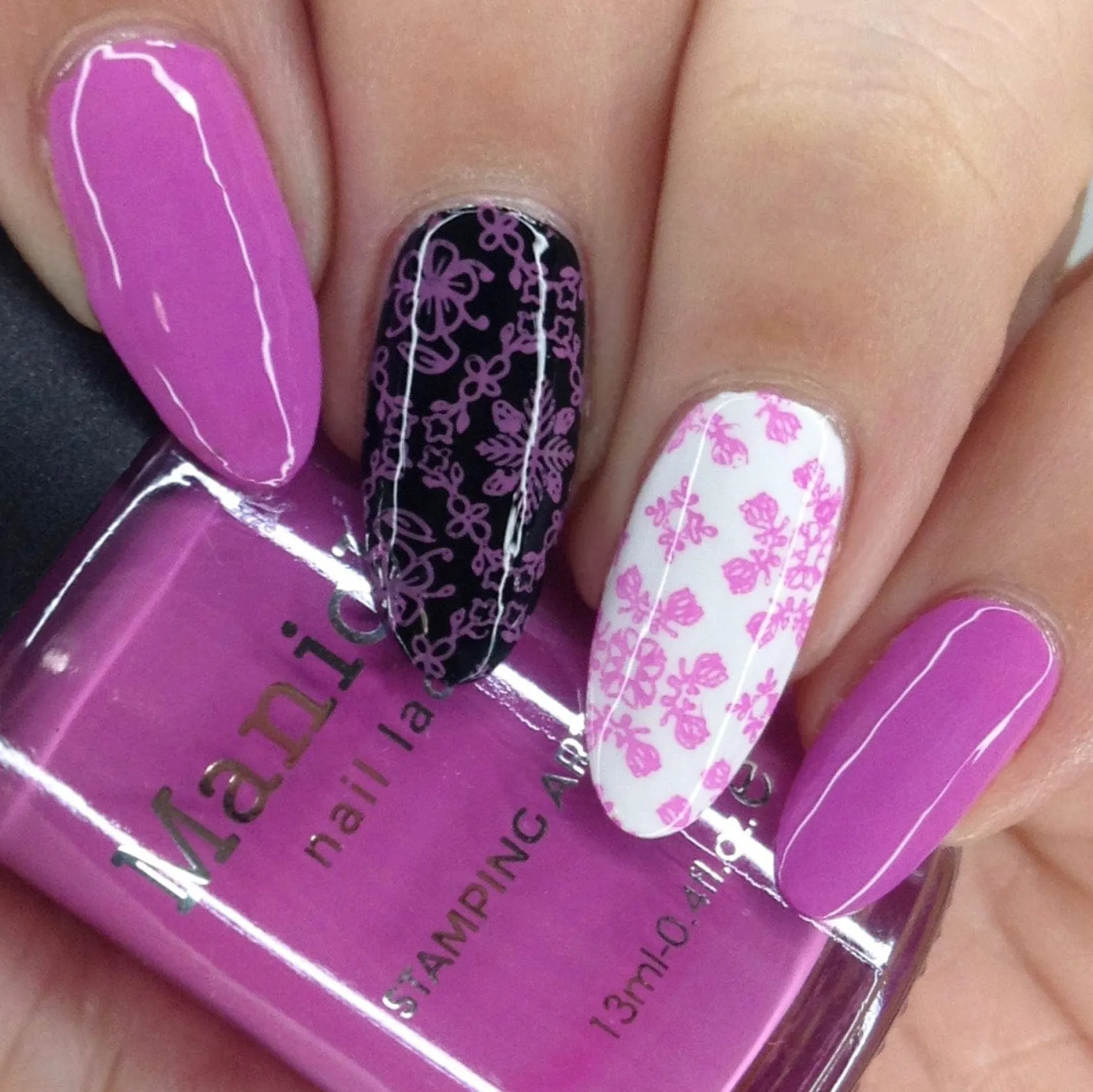 Primerose (B423) - Cream Rose Pink Stamping Polish