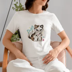 PURR Cat & Nails - Short Sleeve T-shirt