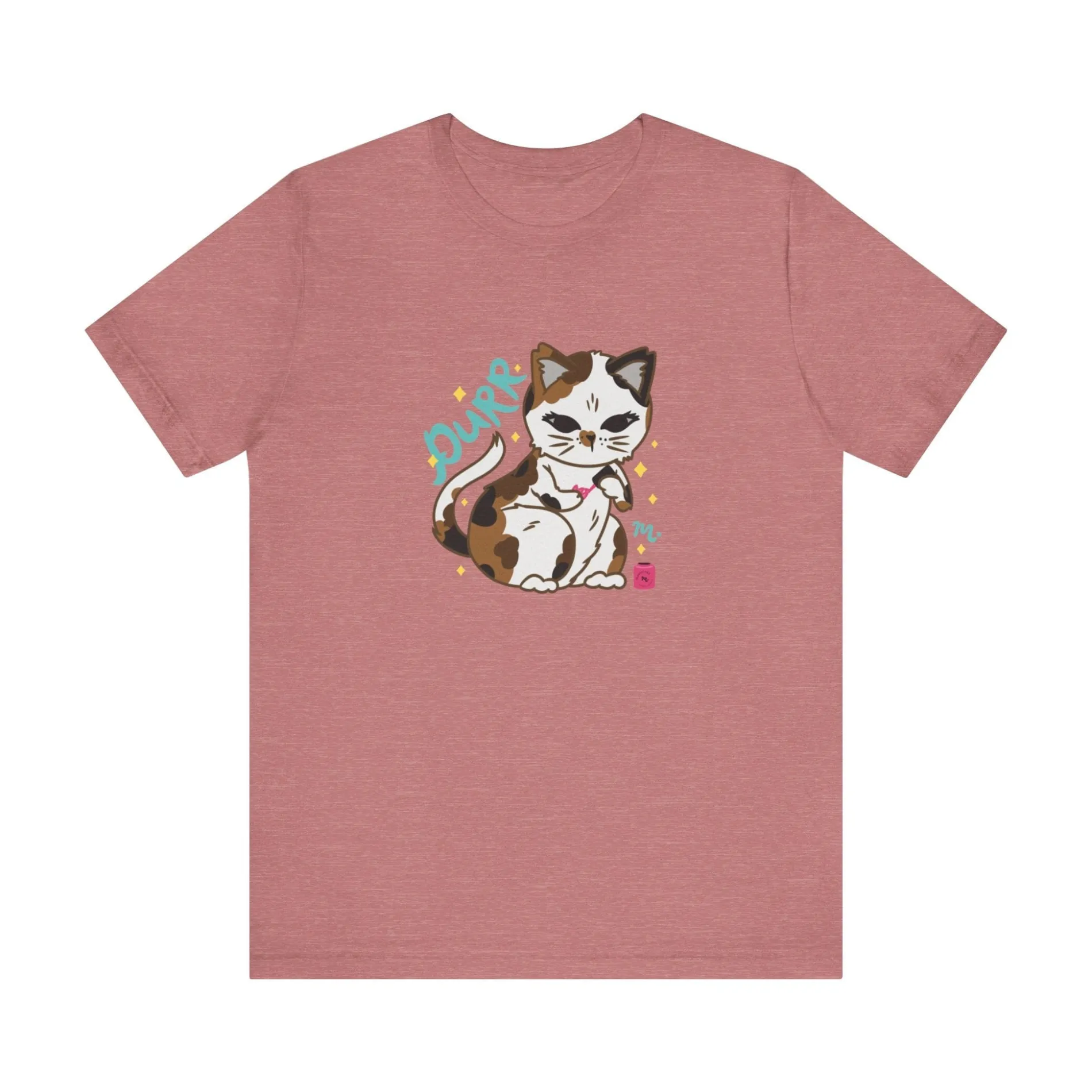 PURR Cat & Nails - Short Sleeve T-shirt