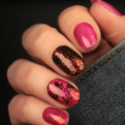 Queen of Hearts (P146) - Red Sheer Nail Polish