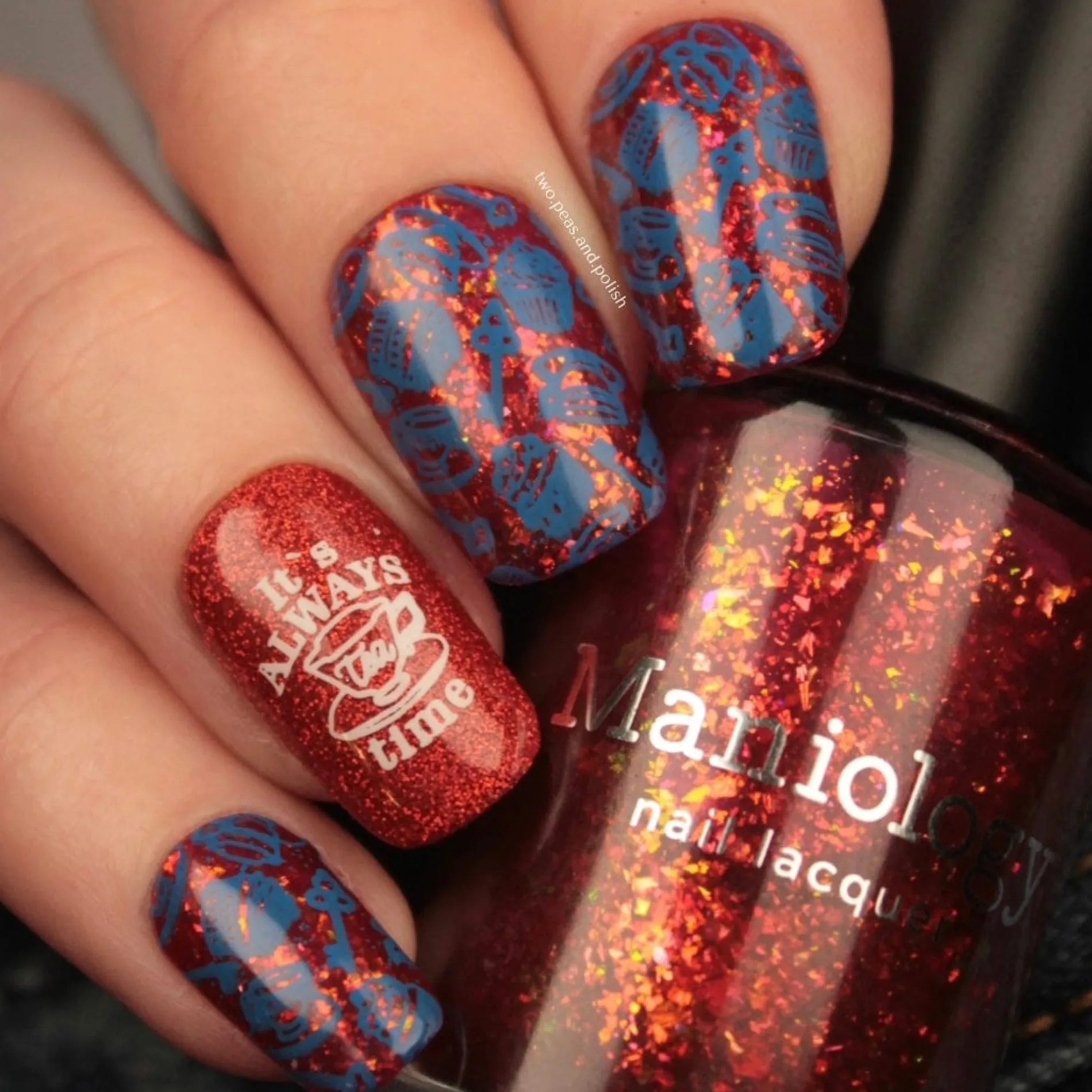 Queen of Hearts (P146) - Red Sheer Nail Polish