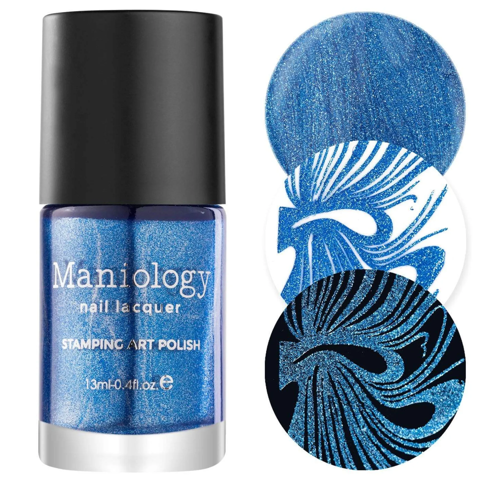 Rainbow Metallic: 6-Piece Metallic Stamping Polish Set