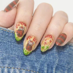 Red Panda (M680) - Nail Stamping Plate