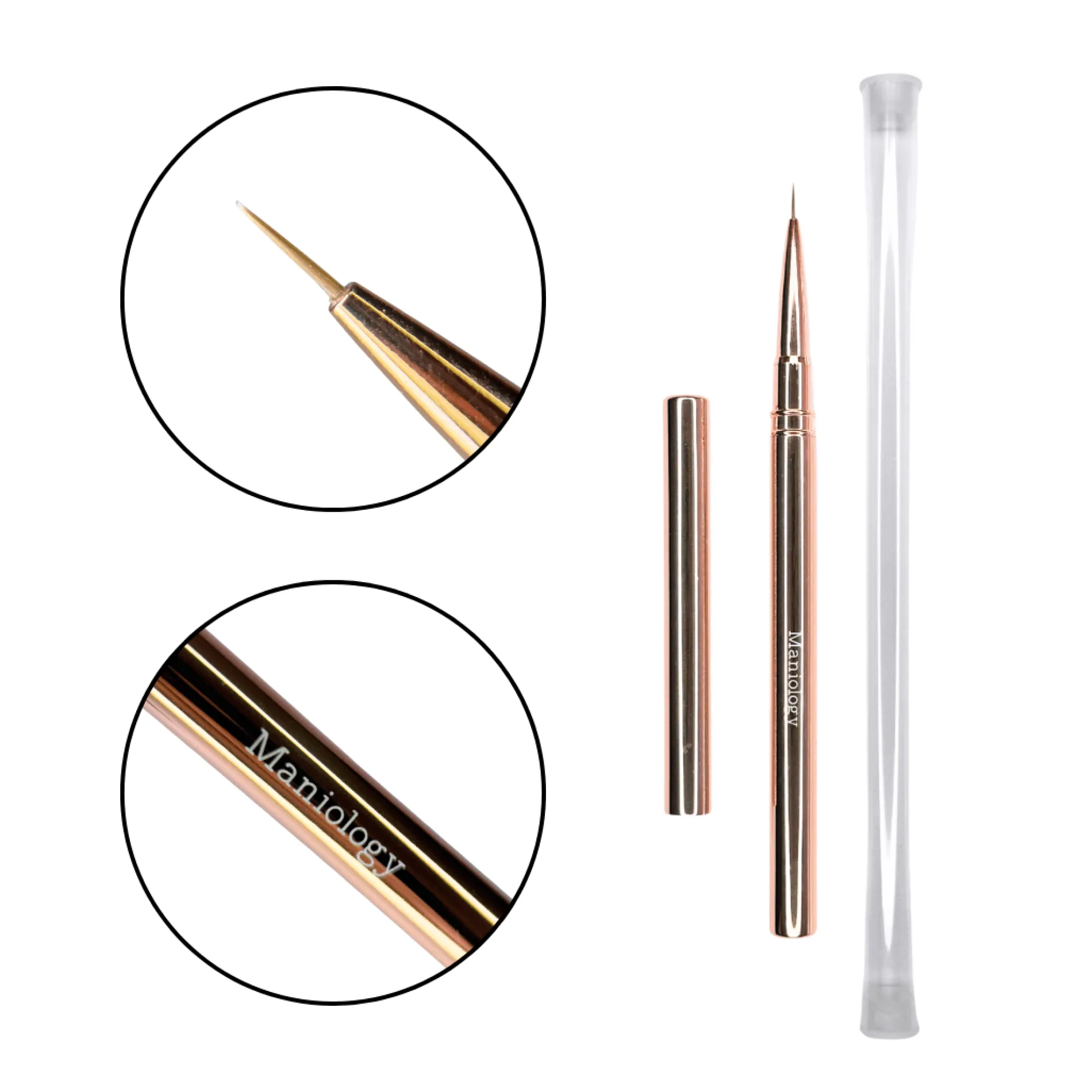 Rose Gold Detail Brush