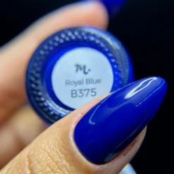 Royal Blue (B375) - Dark Blue Stamping Polish