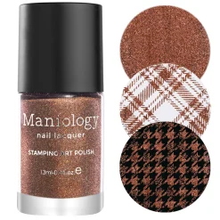 Rustic: 3-Piece Fall Stamping Polish Set