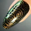 Sandbar (B475) - Aurora Duochrome Pink to Bronze Stamping Polish