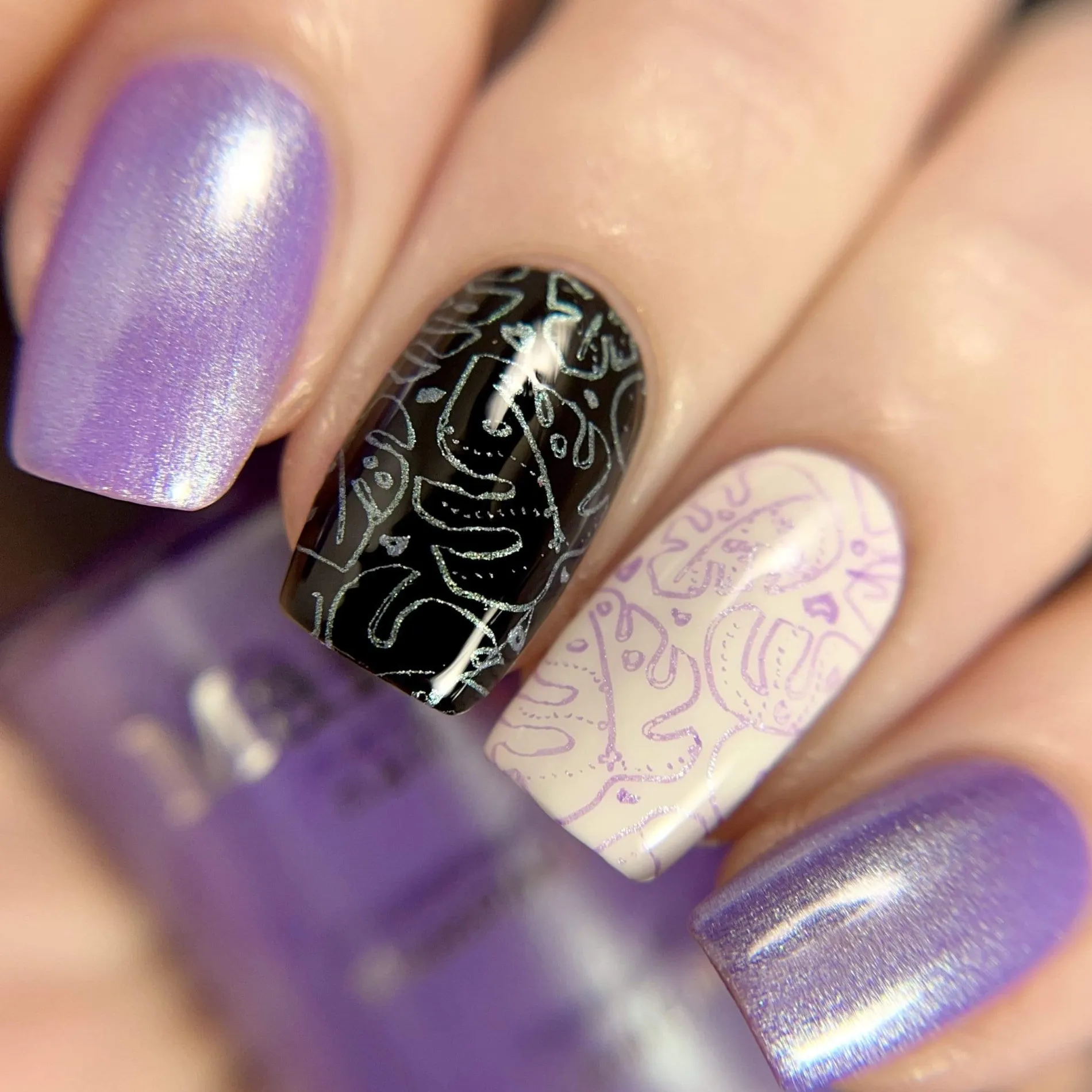 Sandy Beach: 3-Piece Duochrome Stamping Polish Set