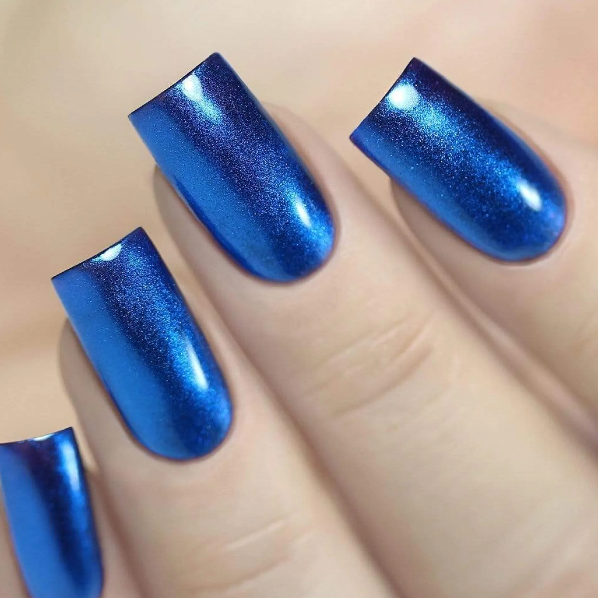 Sapphire (NA021) - Blue Mirror Nail Art Powder