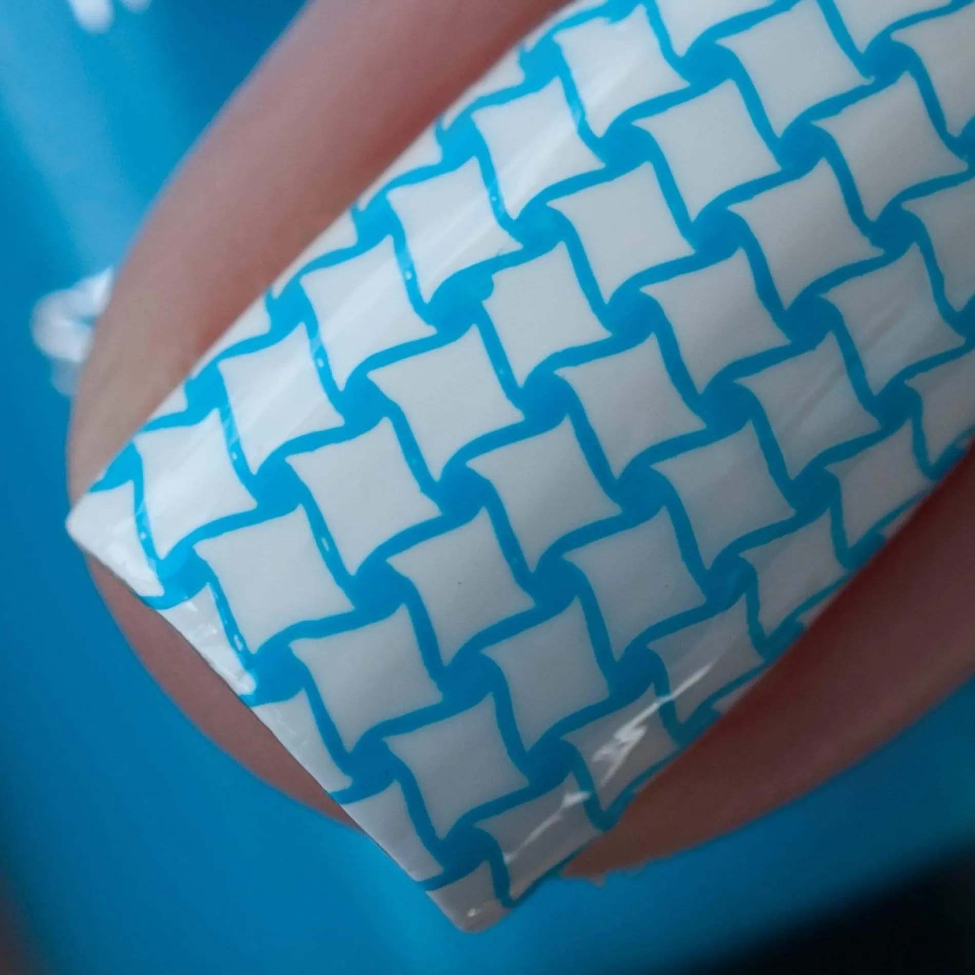 School's Out: Blue Glue (B288) - Neon Blue Stamping Polish