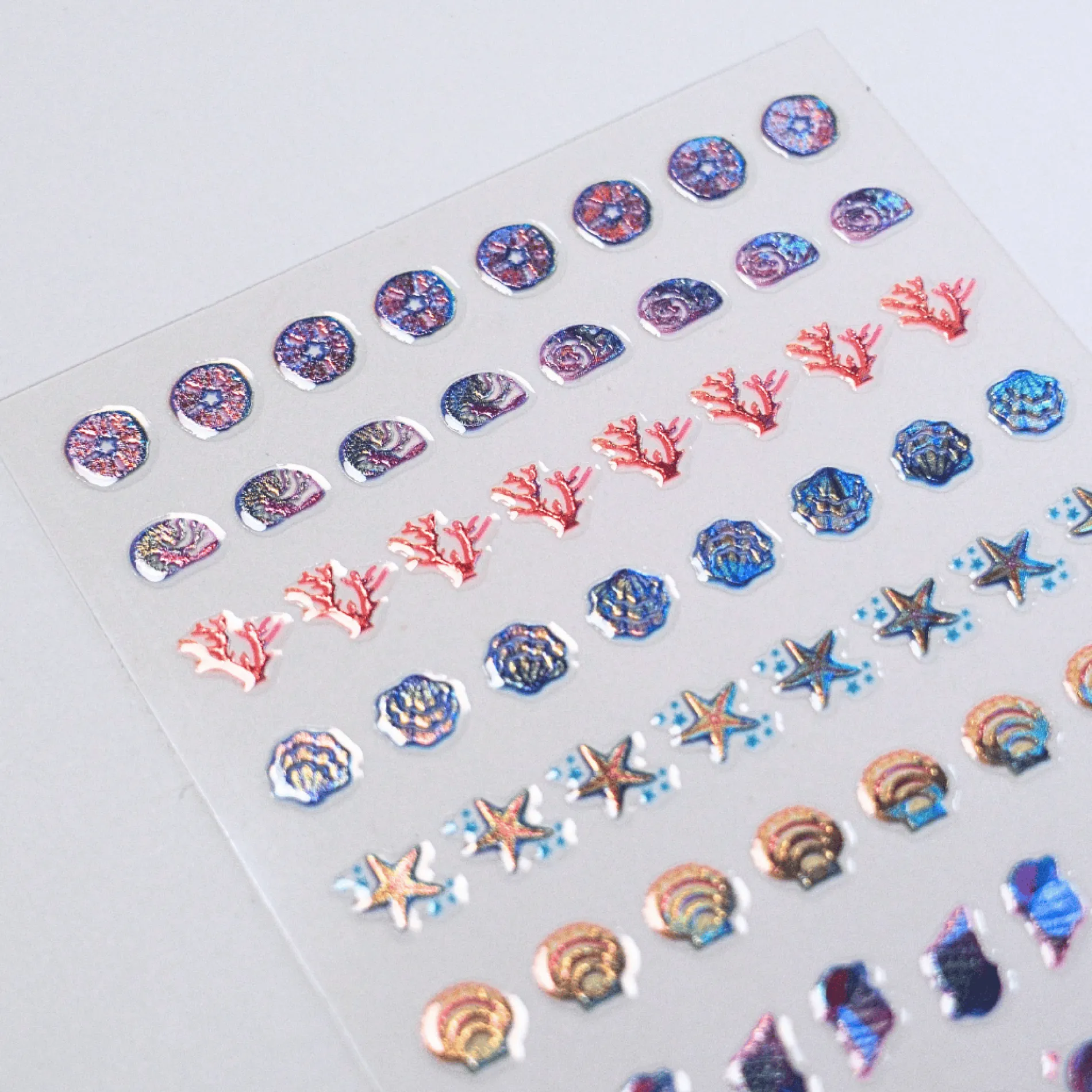 Seashore Gems (MS-126) - Nail Art Sticker