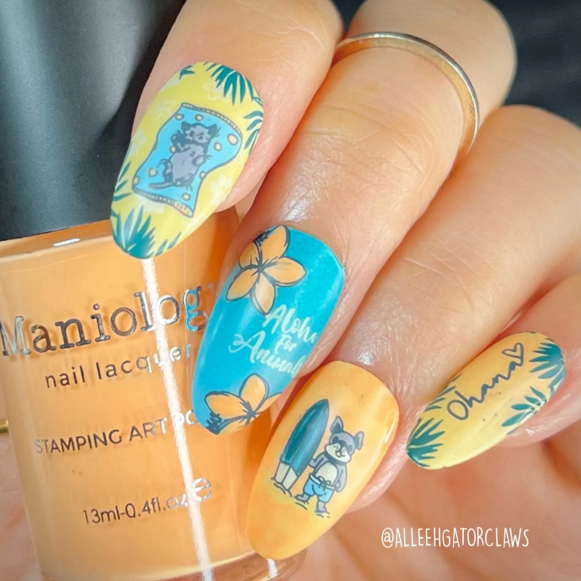 SFAC: Kaua'i Humane Society (M367) - Nail Stamping Plate
