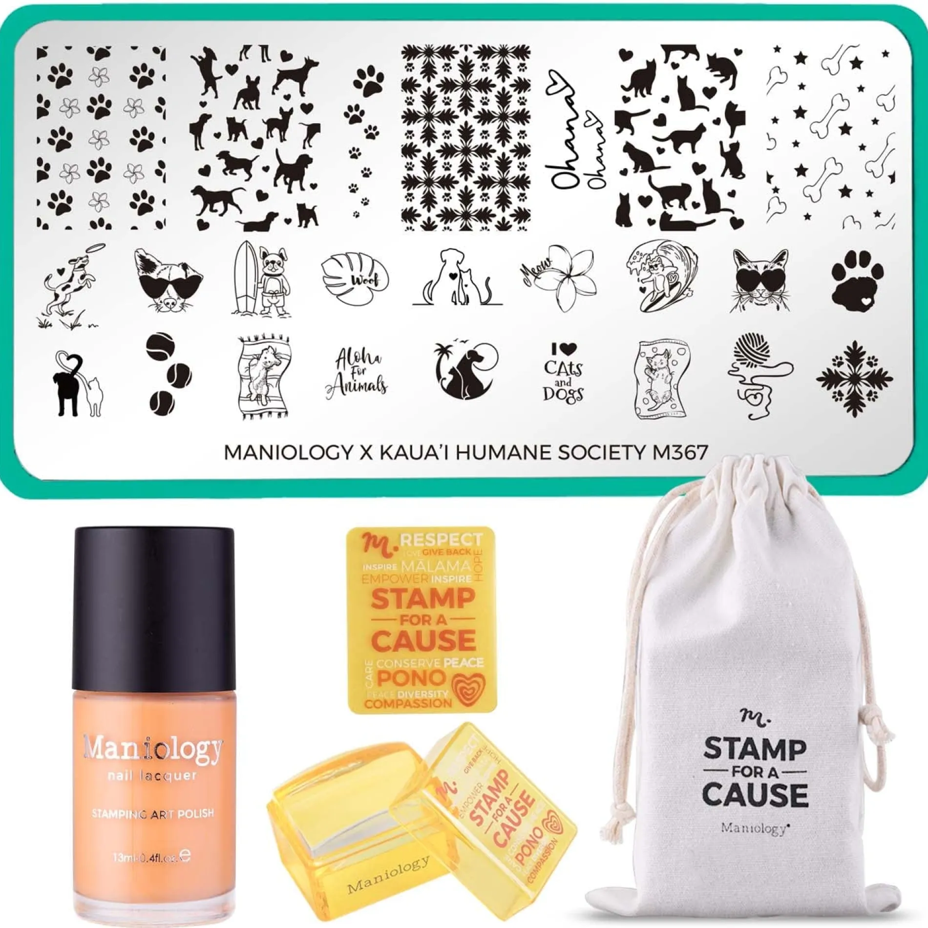 SFAC - Kauai Humane Society Nail Stamping Bundle