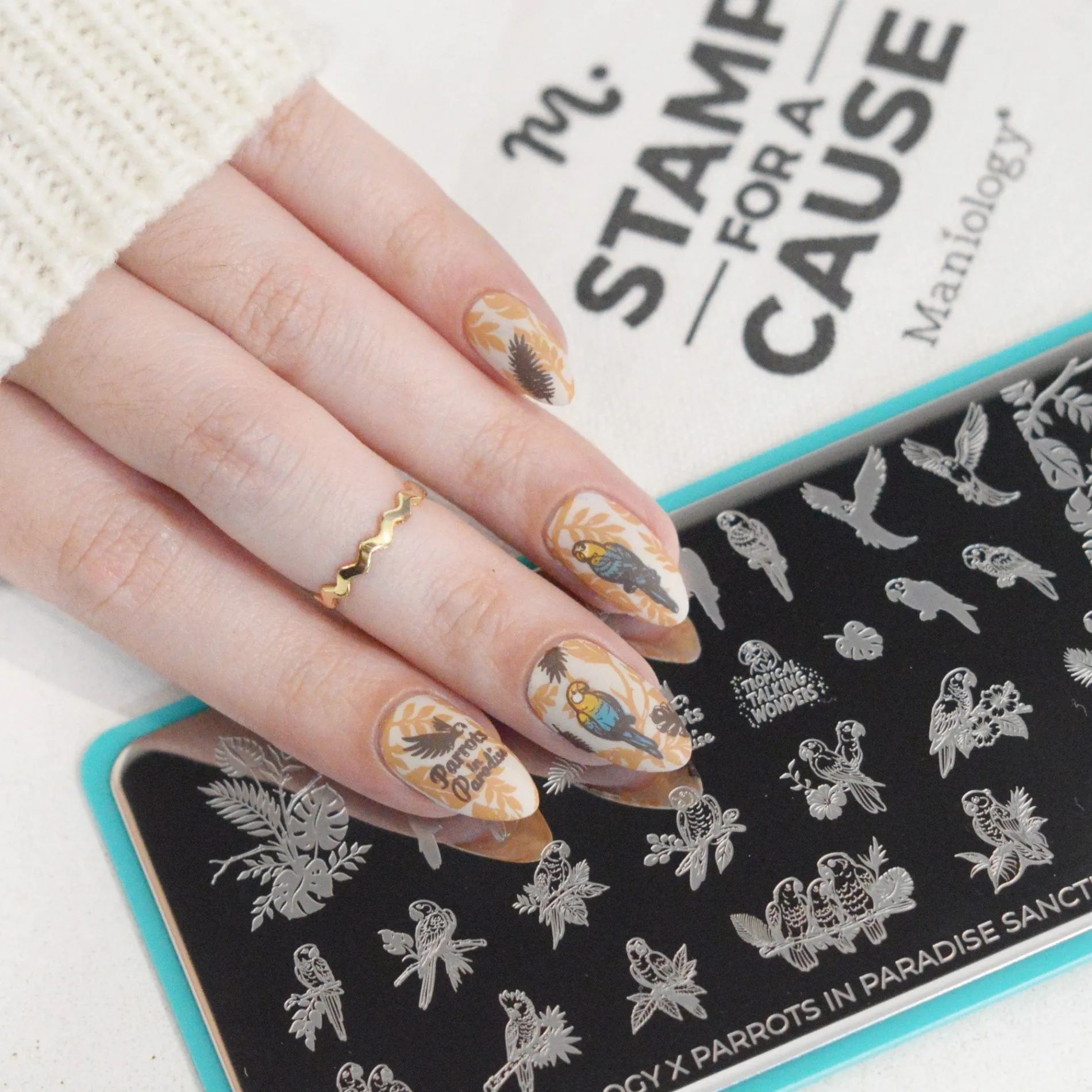 SFAC - Parrots in Paradise Nail Stamping Bundle