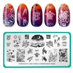 SFAC: Sea Turtle Conservancy (m295) - Nail Stamping Plate
