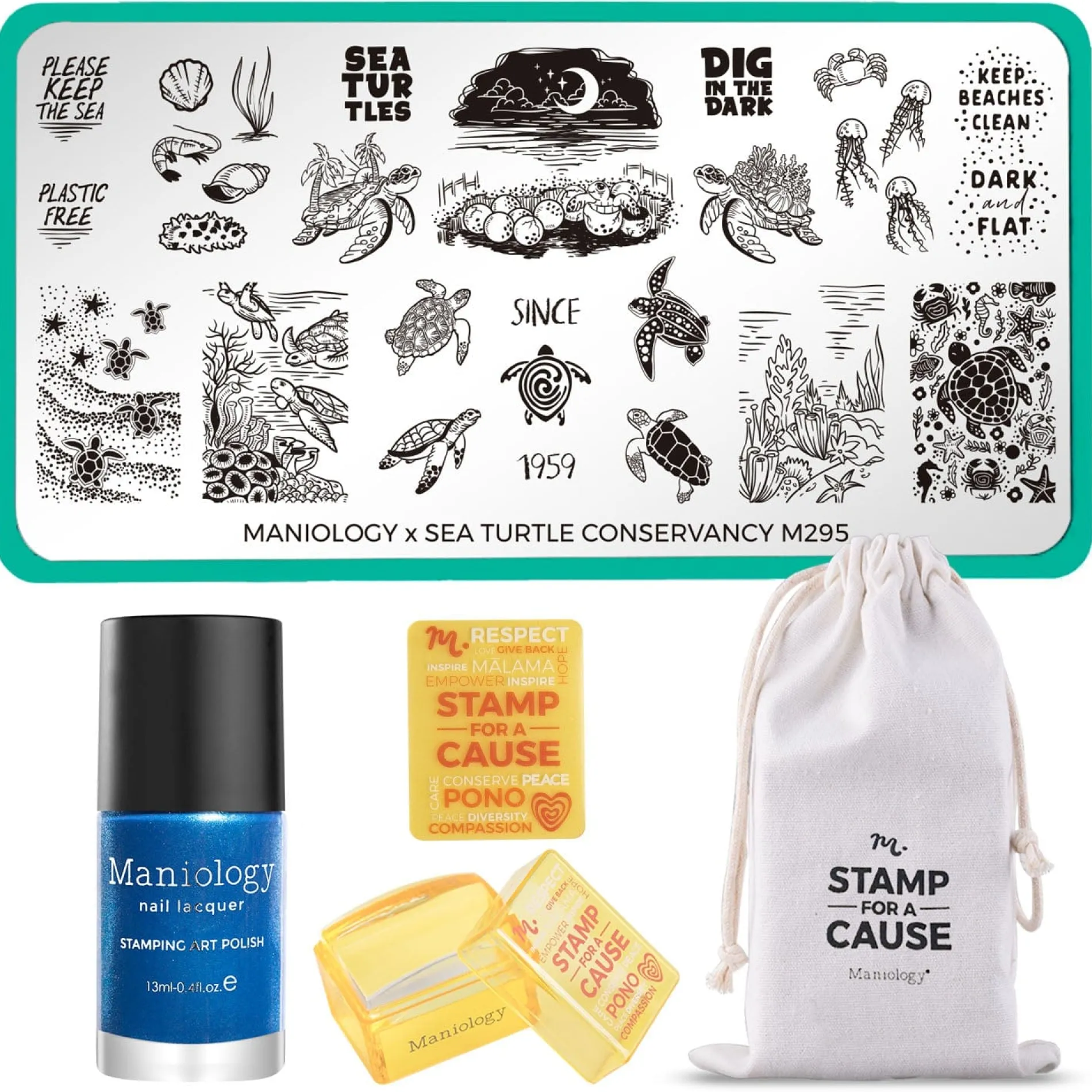 SFAC - Sea Turtle Conservancy Nail Stamping Bundle