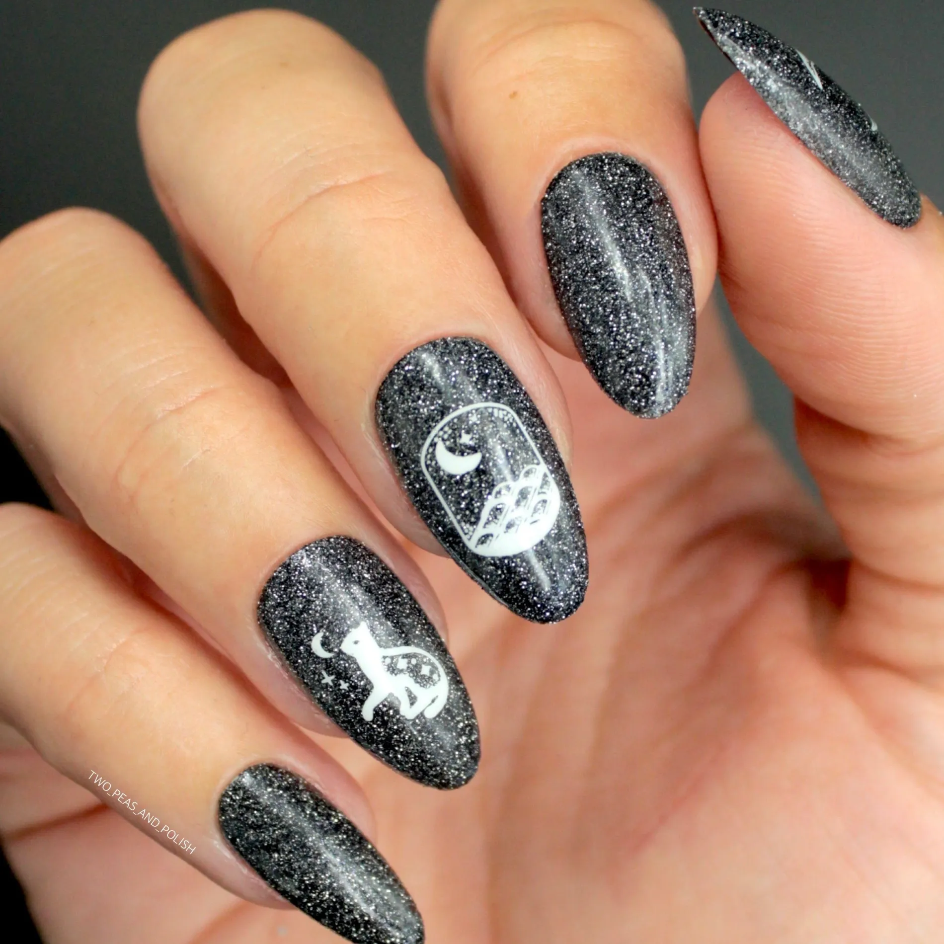 Shadowy Halloween (M312-M316) - Set of 5 Nail Stamping Plates