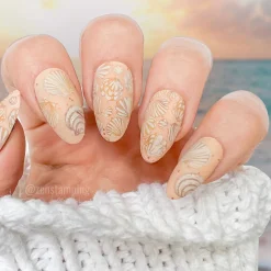 Shell Yeah! (M388) - Nail Stamping Plate