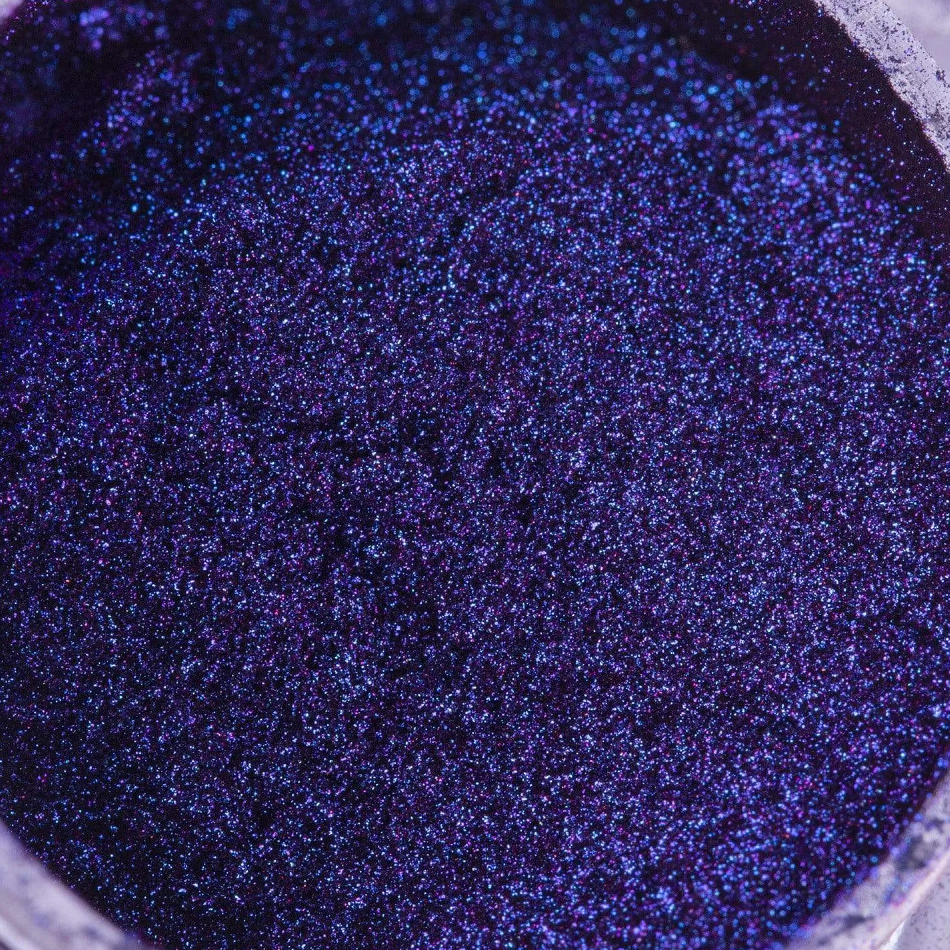 Silhouette (NA032) - Blue Duochrome Nail Art Powder