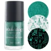 Sleigh Day: Fir Sure (B495) - Green Metallic Stamping Polish