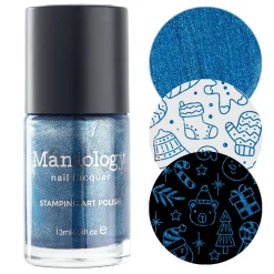 Sleigh Day: 3-Piece Metallic Stamping Polish Set