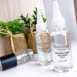Smudge-Free Top Coat Refill Set - Includes (2) 30ml Bottles