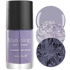 Snowflake Waltz Collection: Marzipan (B228) - Mauve Creme Stamping Polish