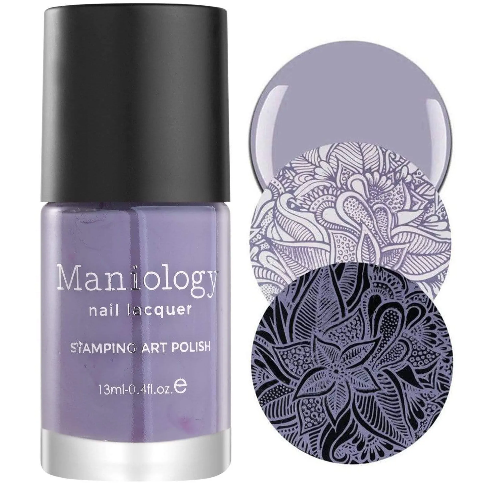 Snowflake Waltz Collection: Marzipan (B228) - Mauve Creme Stamping Polish