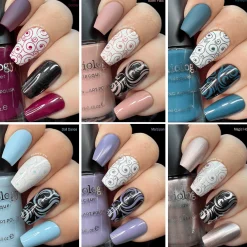 Snowflake Waltz Collection: Toy Soldier (B227) - Dark Plum Stamping Polish
