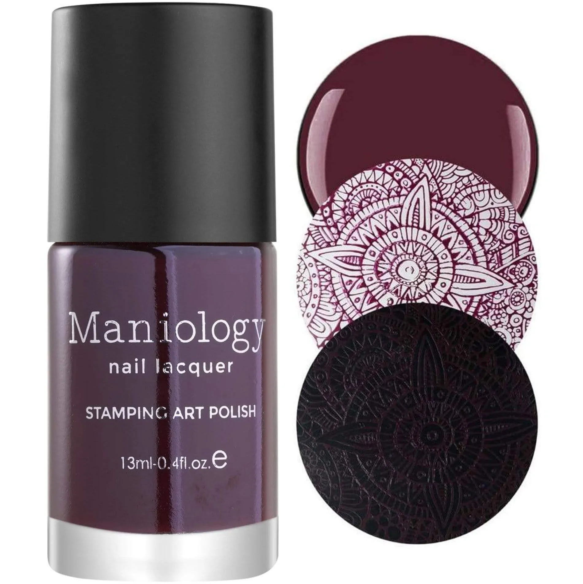 Snowflake Waltz Collection: Toy Soldier (B227) - Dark Plum Stamping Polish