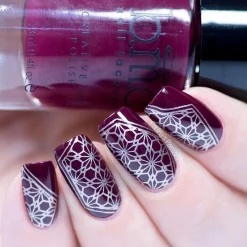 Snowflake Waltz Collection: Toy Soldier (B227) - Dark Plum Stamping Polish