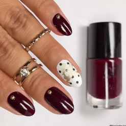 Snowflake Waltz Collection: Toy Soldier (B227) - Dark Plum Stamping Polish