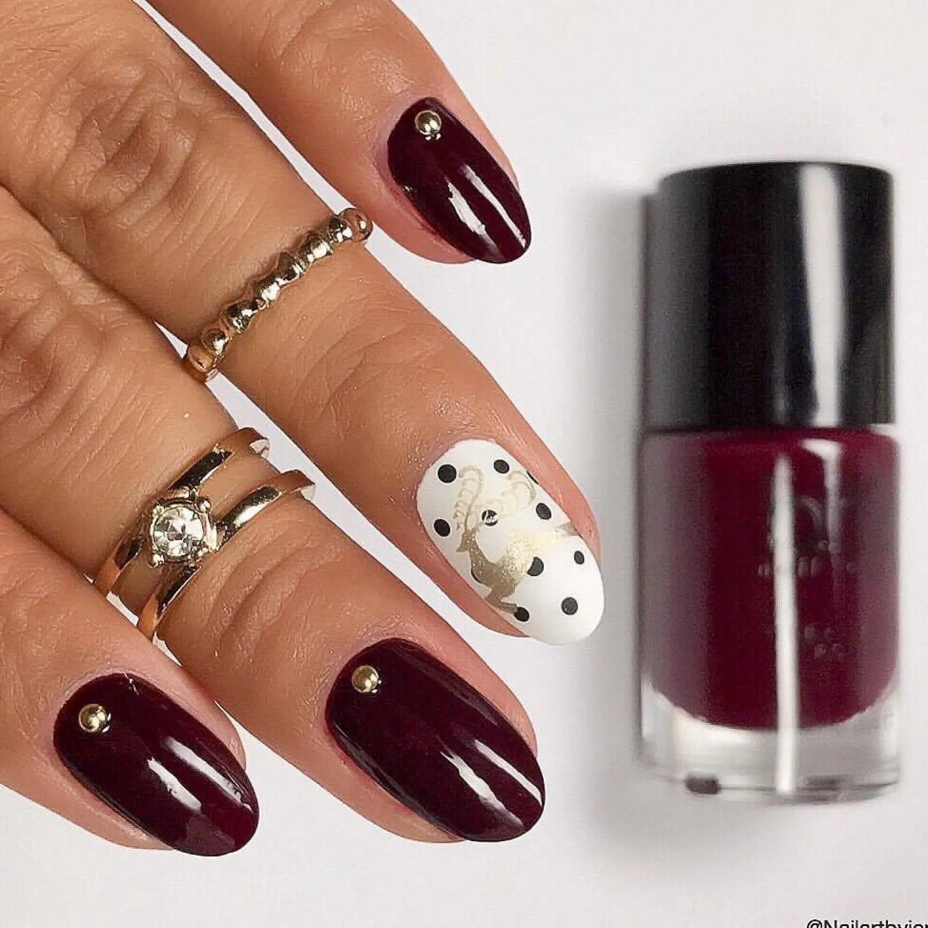 Snowflake Waltz Collection: Toy Soldier (B227) - Dark Plum Stamping Polish