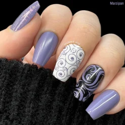 Snowflake Waltz: 6-Piece Stamping Art Polish Set