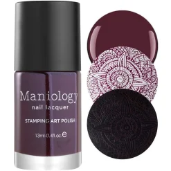 Snowflake Waltz: 6-Piece Stamping Art Polish Set