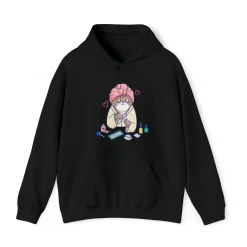 Spa Kitty - Heavy Blend Hoodie Sweatshirt