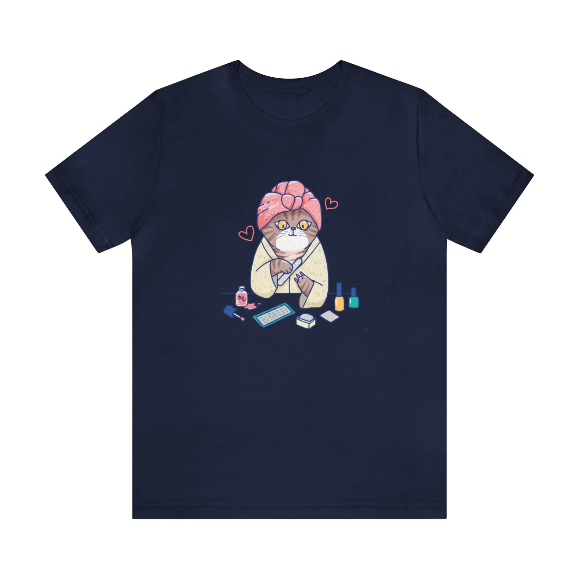 Spa Kitty - Short Sleeve T-shirt