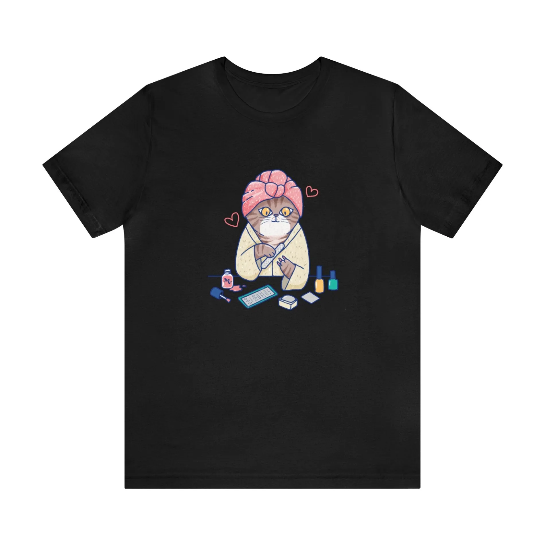 Spa Kitty - Short Sleeve T-shirt