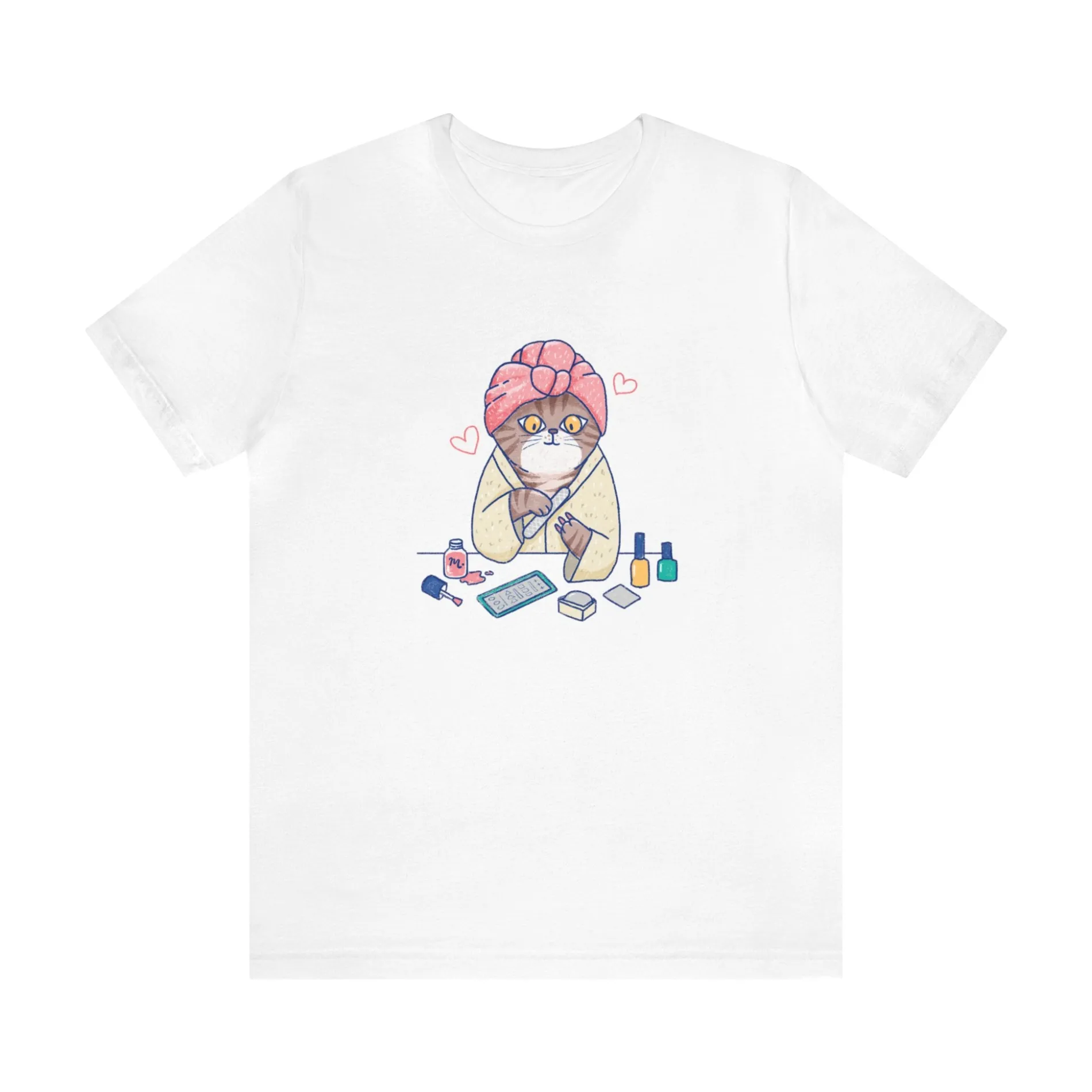 Spa Kitty - Short Sleeve T-shirt