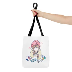 Spa Kitty Tote Bag