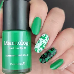 Spearmint (B494) - Cream Green Stamping Polish