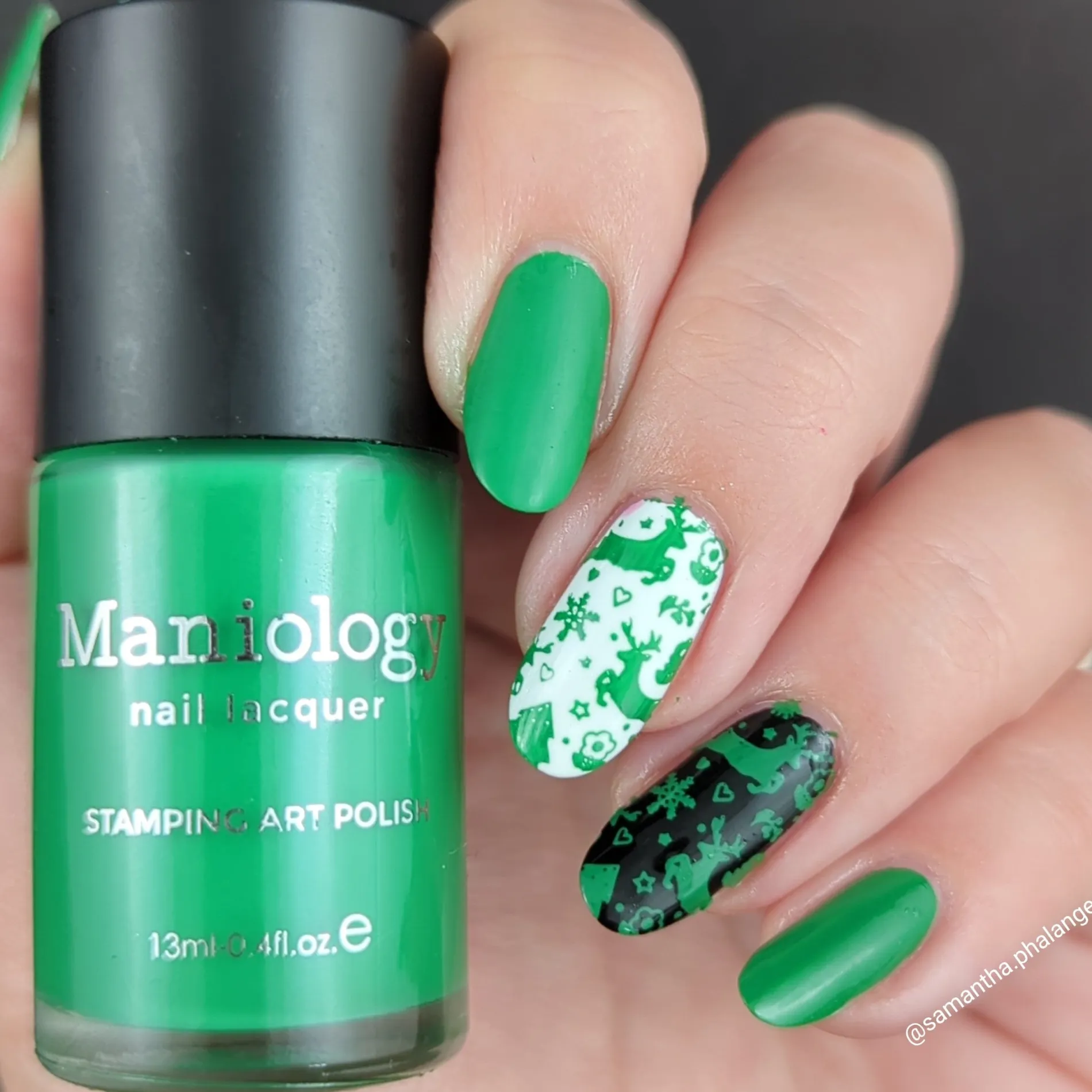Spearmint (B494) - Cream Green Stamping Polish