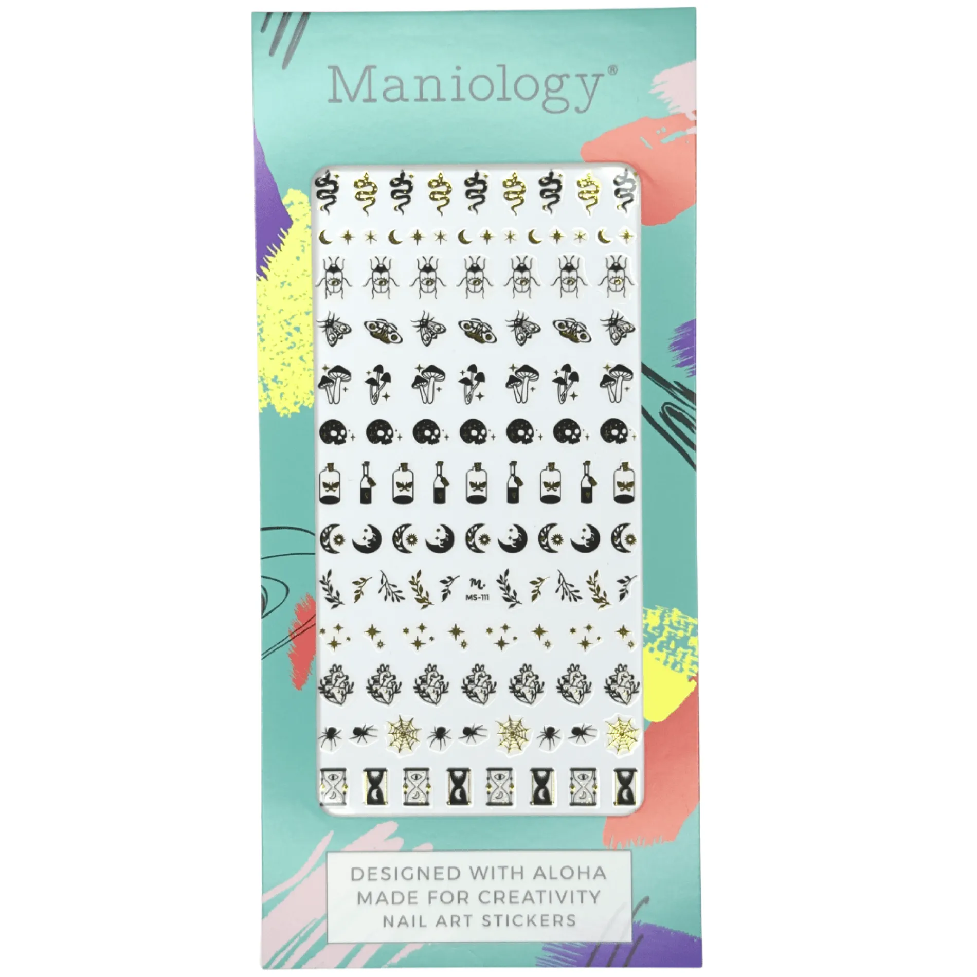 Spell Book (MS-111) - Nail Art Sticker