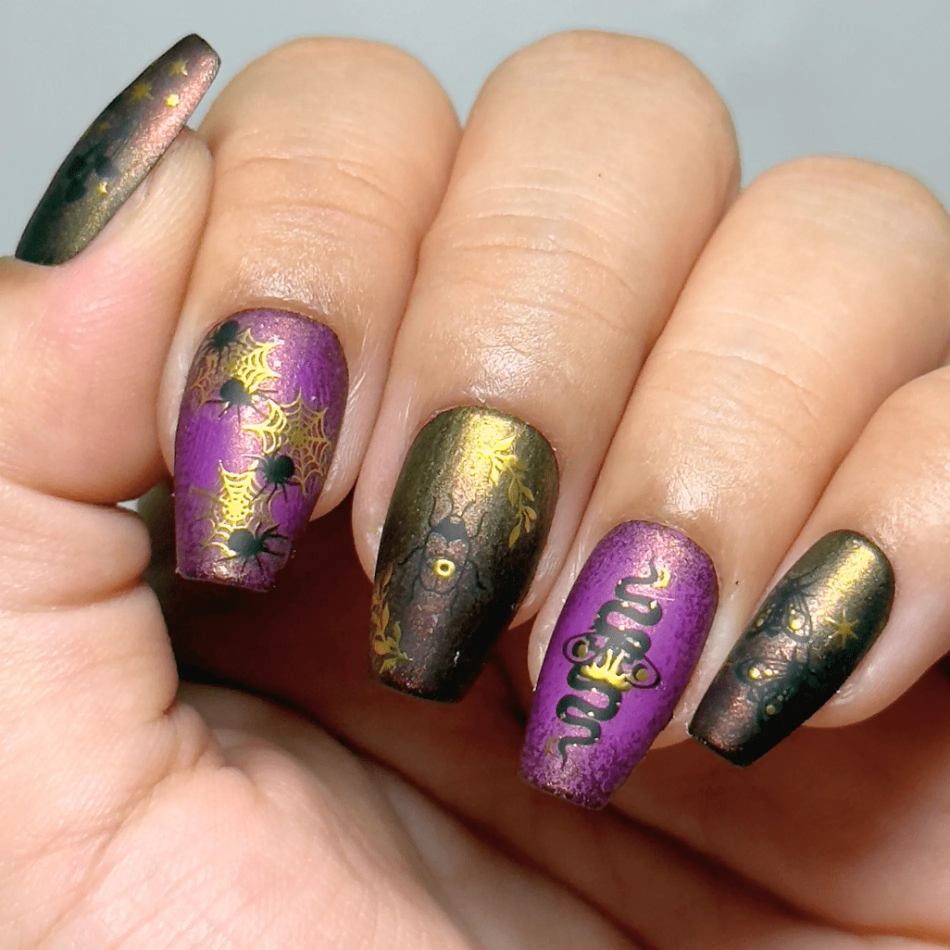 Spell Book (MS-111) - Nail Art Sticker