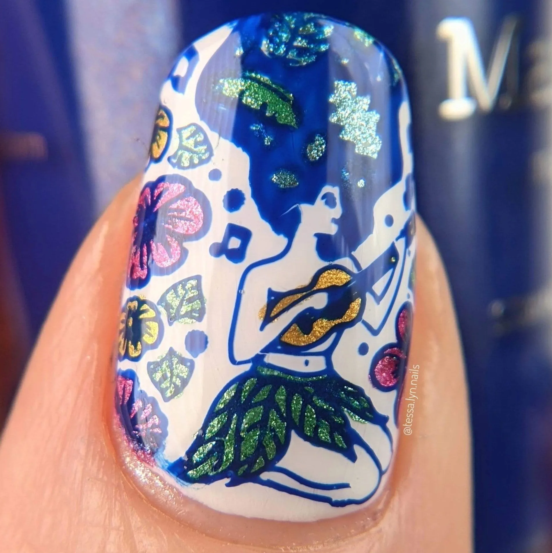 Stamp For A Cause: Hawaii Arts Alliance (M218) - Nail Stamping Plate