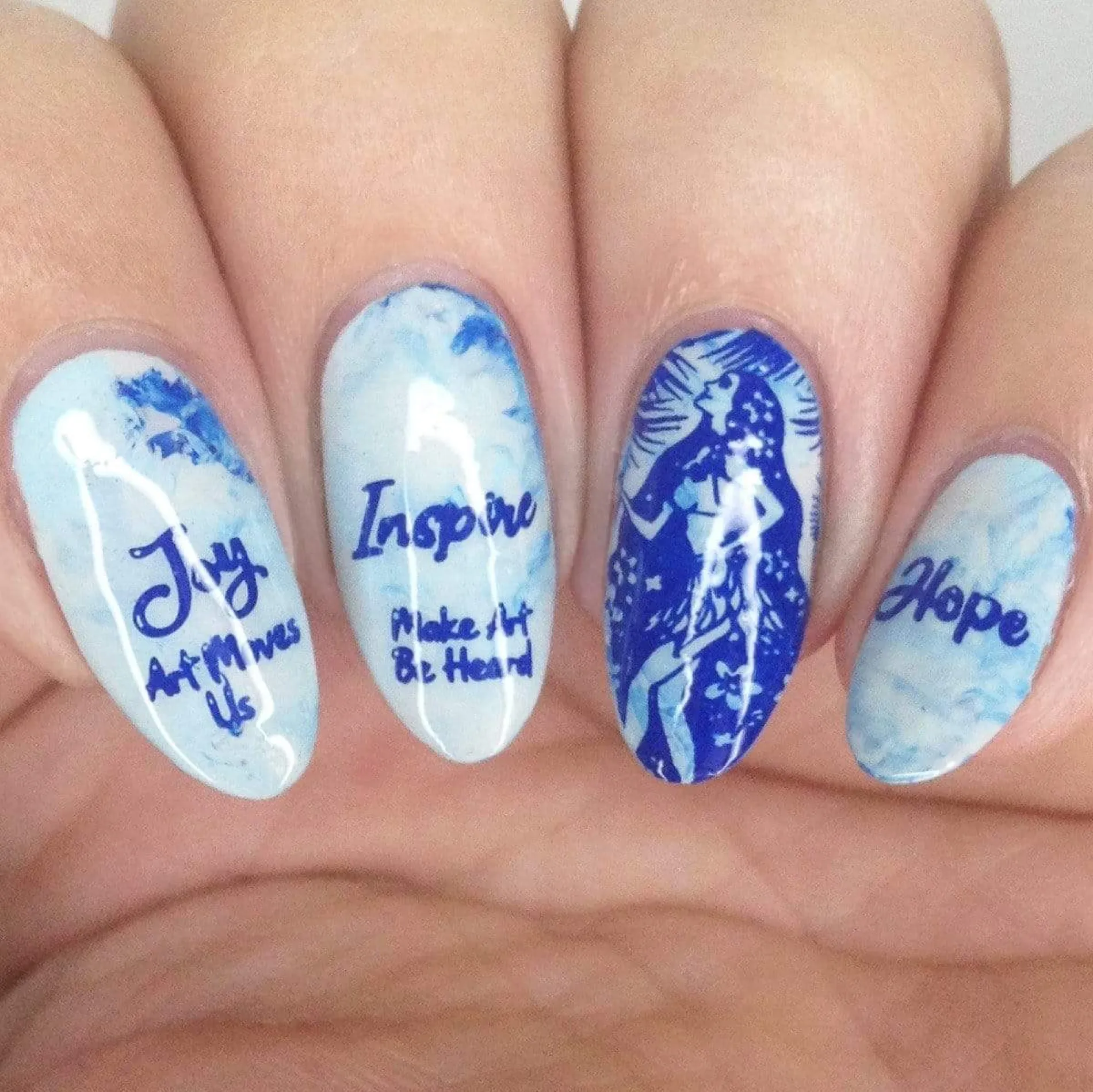 Stamp For A Cause: Hawaii Arts Alliance (M218) - Nail Stamping Plate