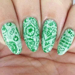 Stamp For A Cause: Pencils of Promise (M222) - Nail Stamping Plate